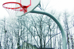 A new basketball hoop.